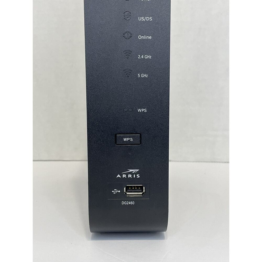 Arris DG2460 Cable Modem Router WiFi‎ Gateway DOCSIS w/ Power Cable - Picture 6 of 7